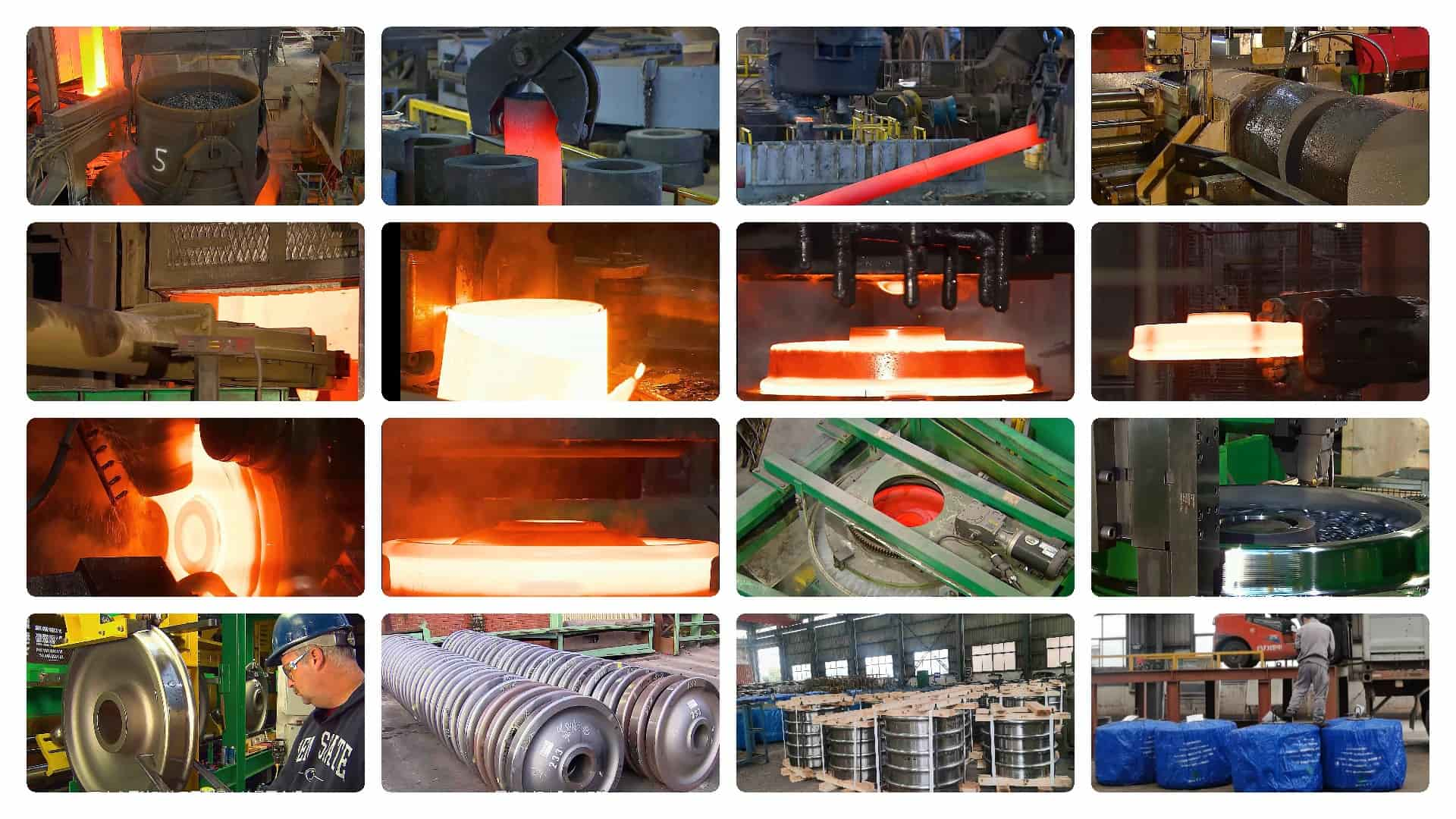 train wheel production process