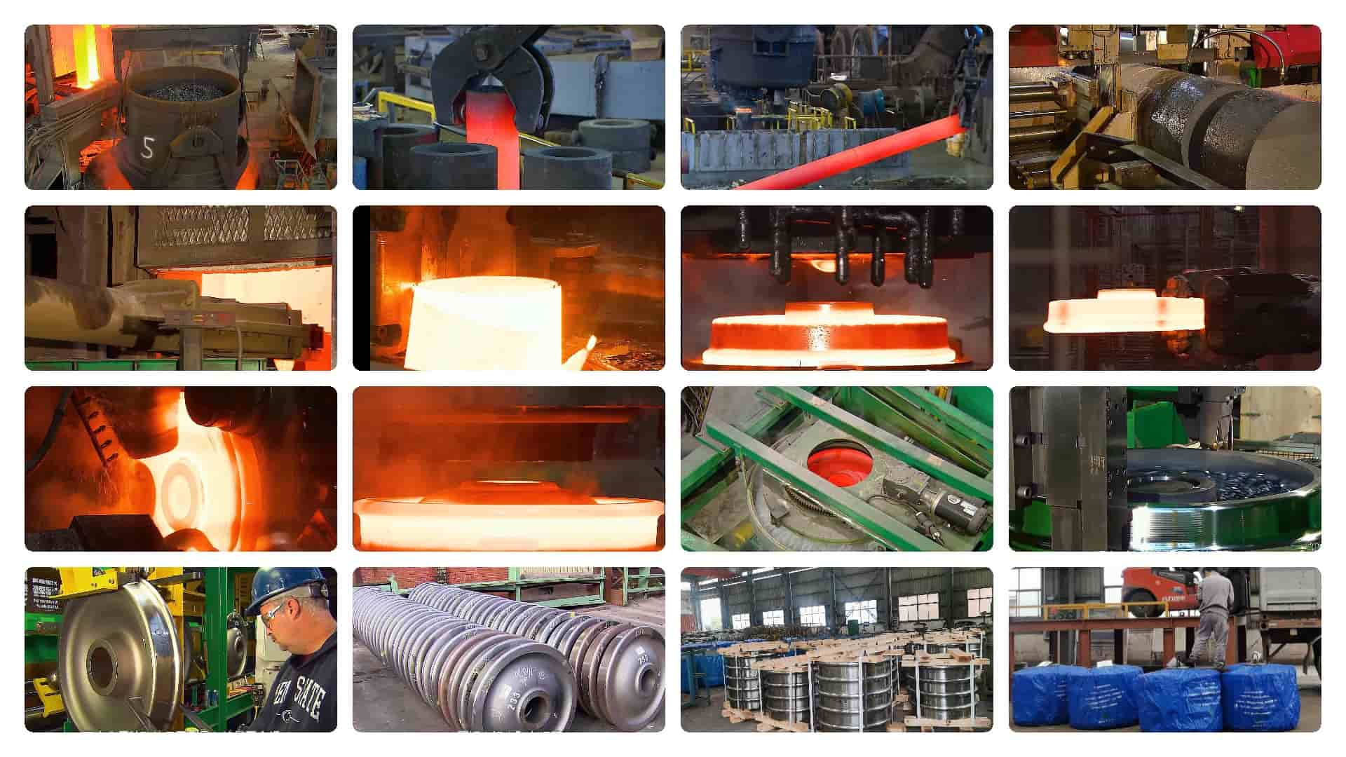 train wheel manufacturing process