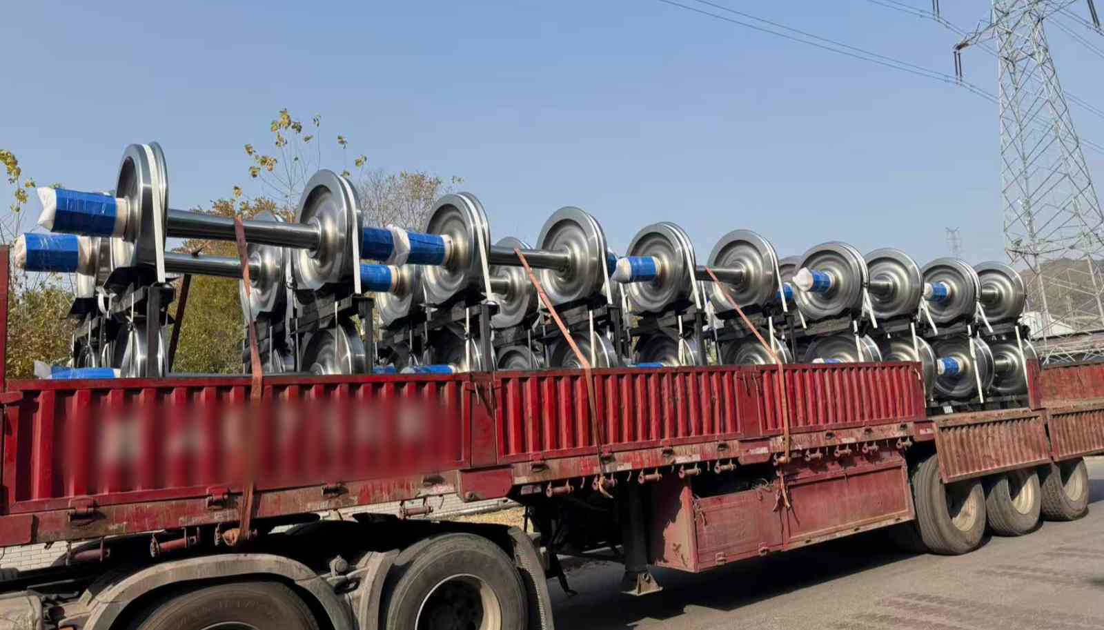 MTJ Successfully Ships 100 Sets of STJ866A Wheelsets to Mozambique