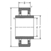 NJP3226X1K1 Cylindrical Roller Bearing