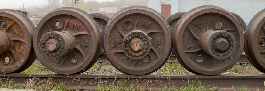 rail wagon wheels