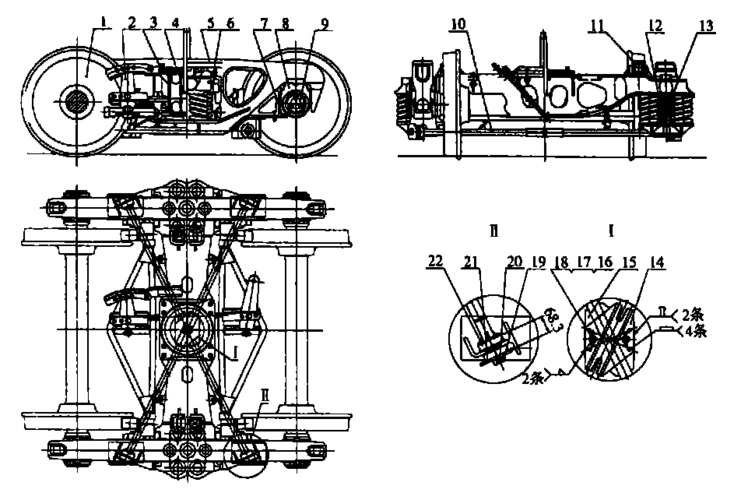 bogie k2 drawing